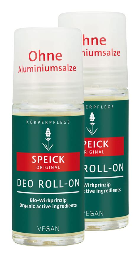 2er pack speick natural deo roll on 50ml deodorant and parfüm körperpflege and kosmetik