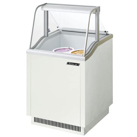Kelvinator ice cream freezers and dipping cabinets 3. Turbo Air TIDC-26W 26" Low Curved Glass Ice Cream Dipping ...