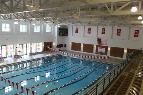 Indoor Pool In The Hurd Athletic Center At The Madeira School