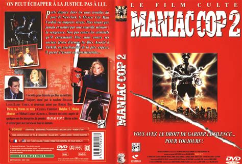 Jaquette Dvd De Maniac Cop Cin Ma Passion