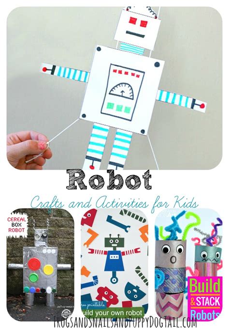 Robot Crafts And Activities For Kids Fspdt