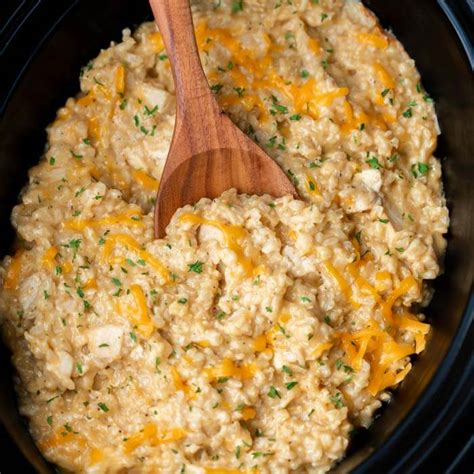 Crock Pot Chicken And Rice Recipe And Video Easy Chicken And Rice