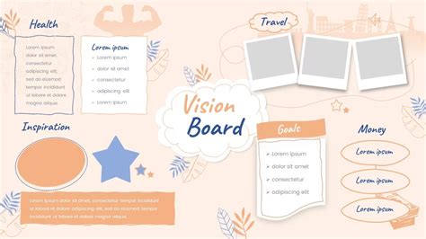 Vision Board Template For Powerpoint Slidebazaar