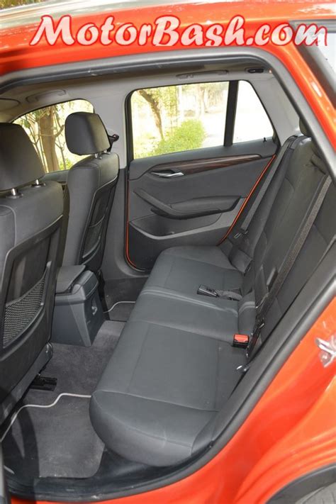 So, we don't expect any further facelift anytime soon. BMW X1 rear seats