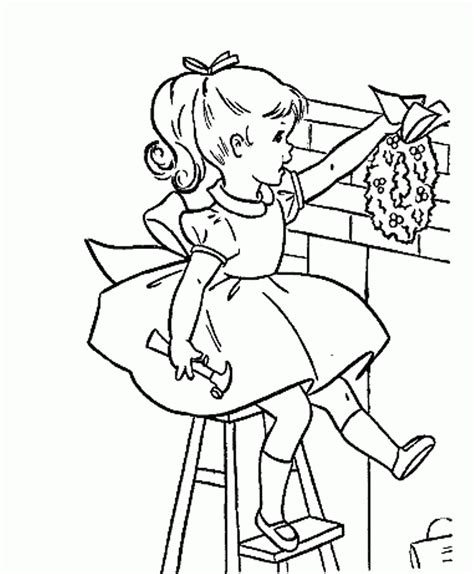 Free Christmas Coloring Pages For Girls Download Free Clip Art Free