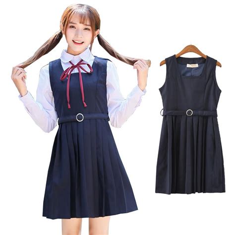 2019 Japanese School Uniform Dress Jk Lolita Girls Pleated