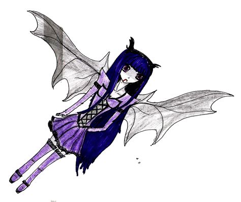 Anime Vampire Girl Drawing
