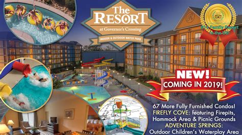 The Resort at Governor's Crossing | Resort, Indoor waterpark, Smoky ...