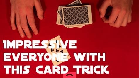 impress everyone with this card trick youtube