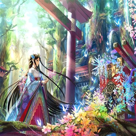 Аниме обои | anime wallpapers. Colorful Anime Wallpapers - Wallpaper Cave