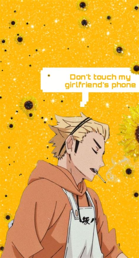 Haikyuu Ukai Dont Touch My Phone Wallpapers Anime Wallpaper Phone