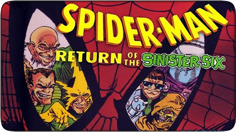 Spider Man Return Of The Sinister Six NES Retrogameplay Tiasmile YouTube