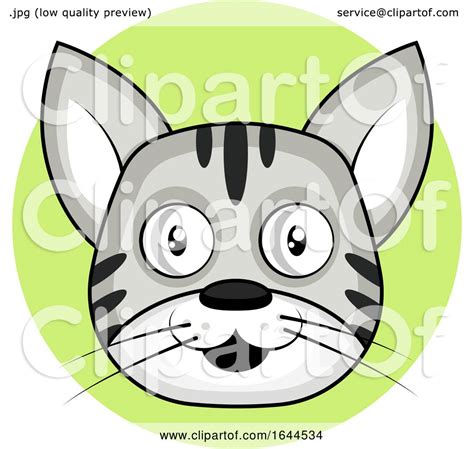 Cartoon Cat Face Avatar By Morphart Creations 1644534