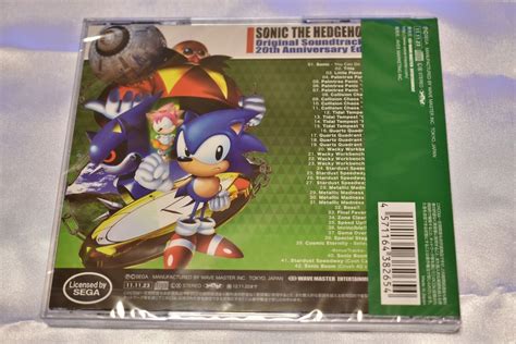 Sonic Cd Original Soundtrack 20th Anniversary Edition Japan Cd
