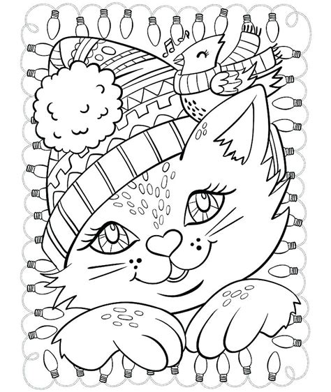 Winter Holiday Coloring Pages Printable at GetColorings.com | Free