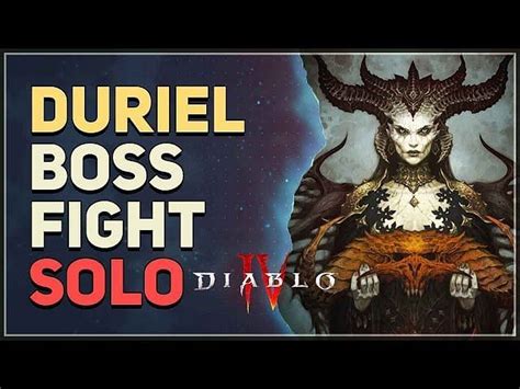 How To Easily Beat Duriel In Diablo 4