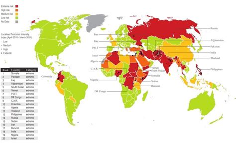 Child Labor In The World Map
