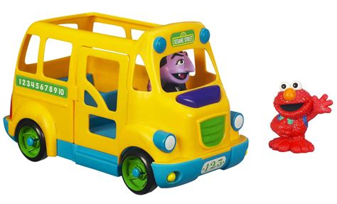 Sesame Street School Bus With Count Von Count And Elmo 1499