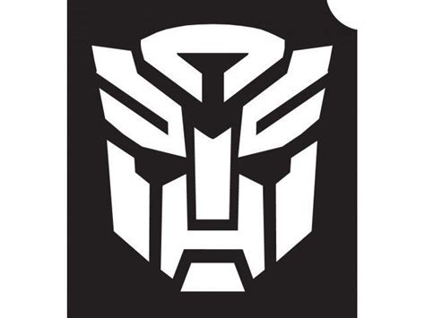 transformers  optimus prime glitter tattoo stencil