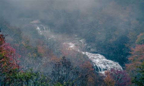 Autumn In The Appalachian Mountains Viewed Along The Blue Ridge Parkwa