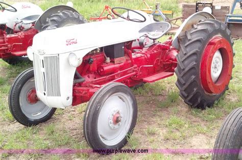1948 Ford 8n Tractor In Sylvia Ks Item D7956 Sold Purple Wave