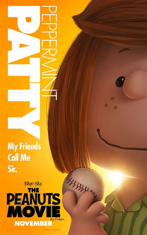 exclusive movie poster debut the peanuts movie peppermint patty and marcie peanuts movie