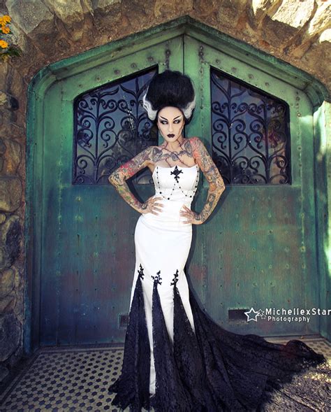 Such An Awesome Bride Of Frankenstein Shoot By The Talented