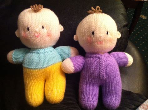 Knitted Baby Dolls Knitted Baby Knitted Dolls Crochet Toys Baby