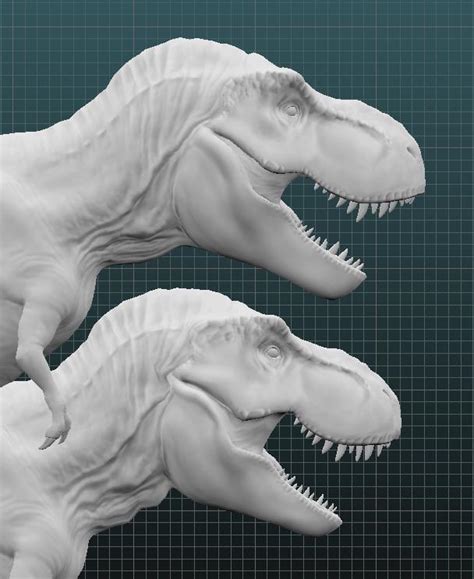 Someones Modding The T Rex Model Themselves Looks Really Good R