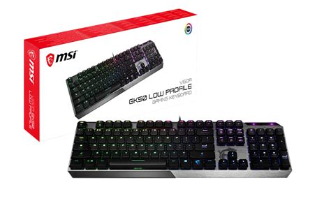 MSI VIGOR GK50 LP: Mechanische Low-Profile Gaming-Tastatur | Hardware-Inside | Hardware-Inside Forum