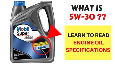 Mechanical Minds Learn How To Read Engine Oil Specifications