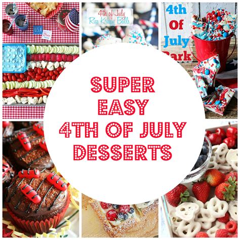 Easy 4th of July Desserts - Salty Blonde
