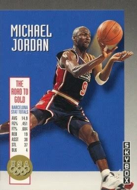 In 1990, the liggett group inc., a u.s. 1992 Skybox Olympic Team Michael Jordan #USA11 Basketball Card Value Price Guide