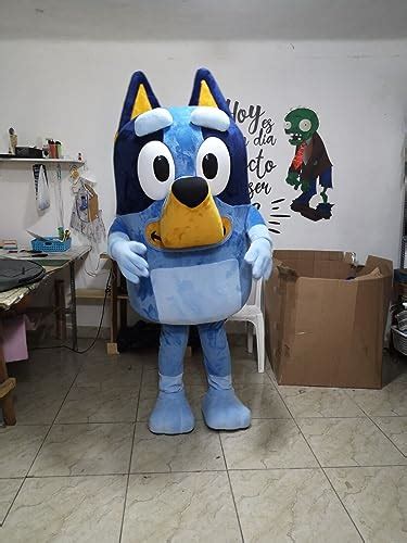Customize Bingo Bluey Heeler Mascot Costumes Party Suit Furrymascot