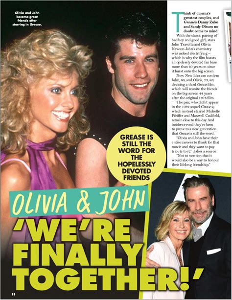 John And Olivia Were Finally Together New Idea