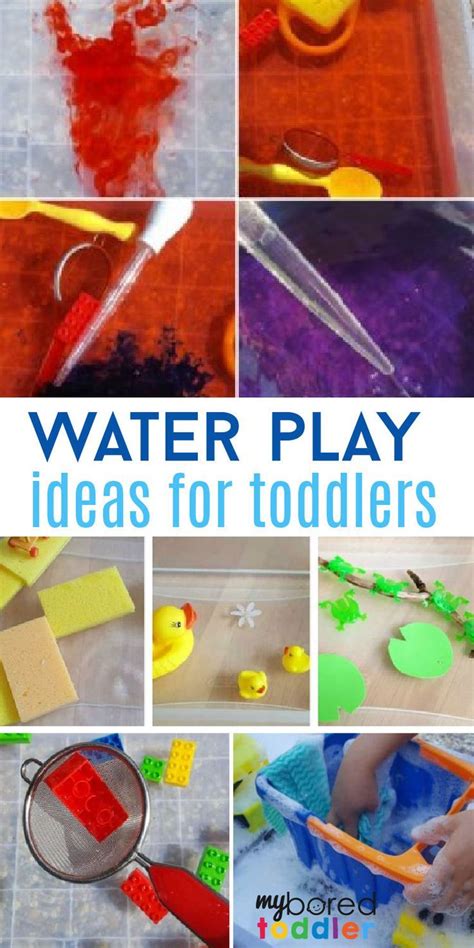 Easy Water Play Ideas For Babies And Toddlers In 2020 Fun Activities