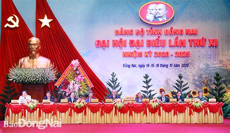 Secretary Vo Van Thuong Attends Dong Nai Party Congress Photo News