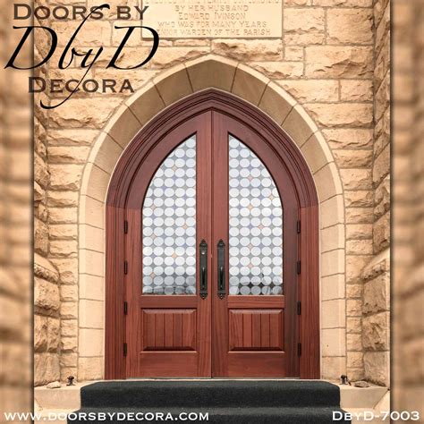 Custom Church Stained Glass Cathedral Doors Entry Doors By Decora