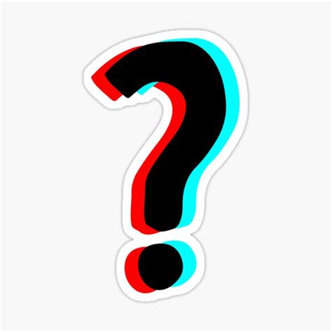 Mitski Mystery Question Mark Sticker For Sale By Graphicpapel