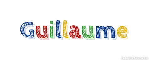 Guillaume Logo Outil De Conception De Nom Gratuit à Partir De Texte
