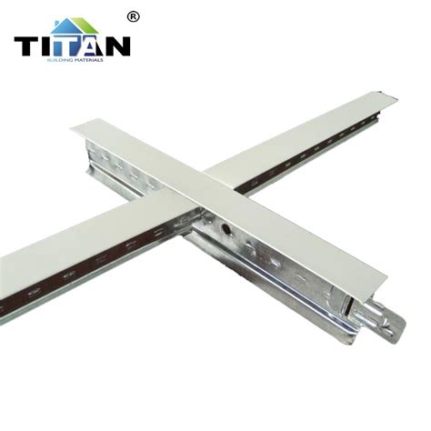 Zhangjiagang sunshine new building materials co.,ltd. China T Bar Suspended Ceiling Grid Super - China T Bar ...