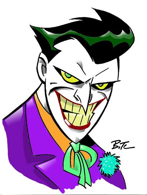 Pin By Yeska Kinng Sound System On Bruce Timm Art Joker Cartoon