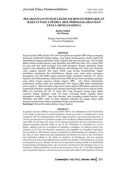 Sebagai dasar negara, ideologi bangsa dan. Dpr Ri Diberikan Kekuasaan Untuk Membuat Dan Merumuskan ...
