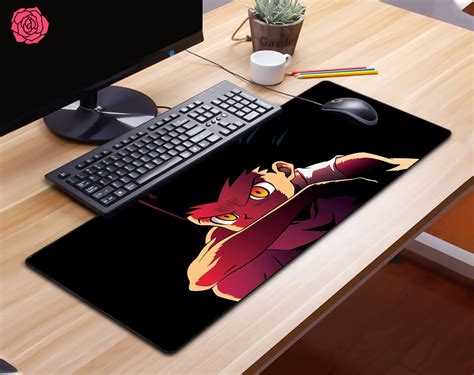 Large Anime Desk Pad Anime Mouse Pad Gaming Mouse Pad Mouse Etsy