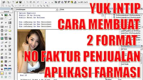 Cara ini belum bisa di katakan bisa 100% berhasil namun apa salahnya bila kalian mencoba toh gratis dan ngak bayar. YUK INTIP - CARA MEMBUAT 2 FORMAT NO FAKTUR PENJUALAN APLIKASI FARMASI - YouTube