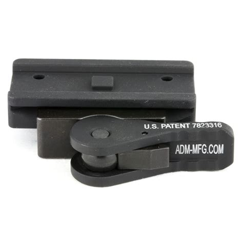 American Defense Mfg Low Profile Height Mount W Qd Aimpoint T 1t 2