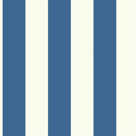 3 Stripe Wallpaper In Blue Design By York Wallcoverings