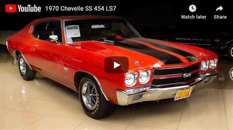 1970 Chevelle Ss 454 Ls7 Cars On Linetv