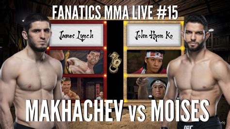 To say this is a bit of a confusing main event would be an understatement. Islam Makhachev vs Thiago Moisés | UFC Vegas 31 LIVE ...