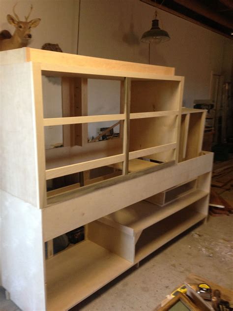 Along with deciding upon your cabinetry door style, the finish you select will affect the overall look of your kitchen. A few cabinets ready for finishing. | Home decor, Shelves ...